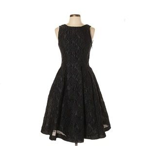 H&M Midi black dress